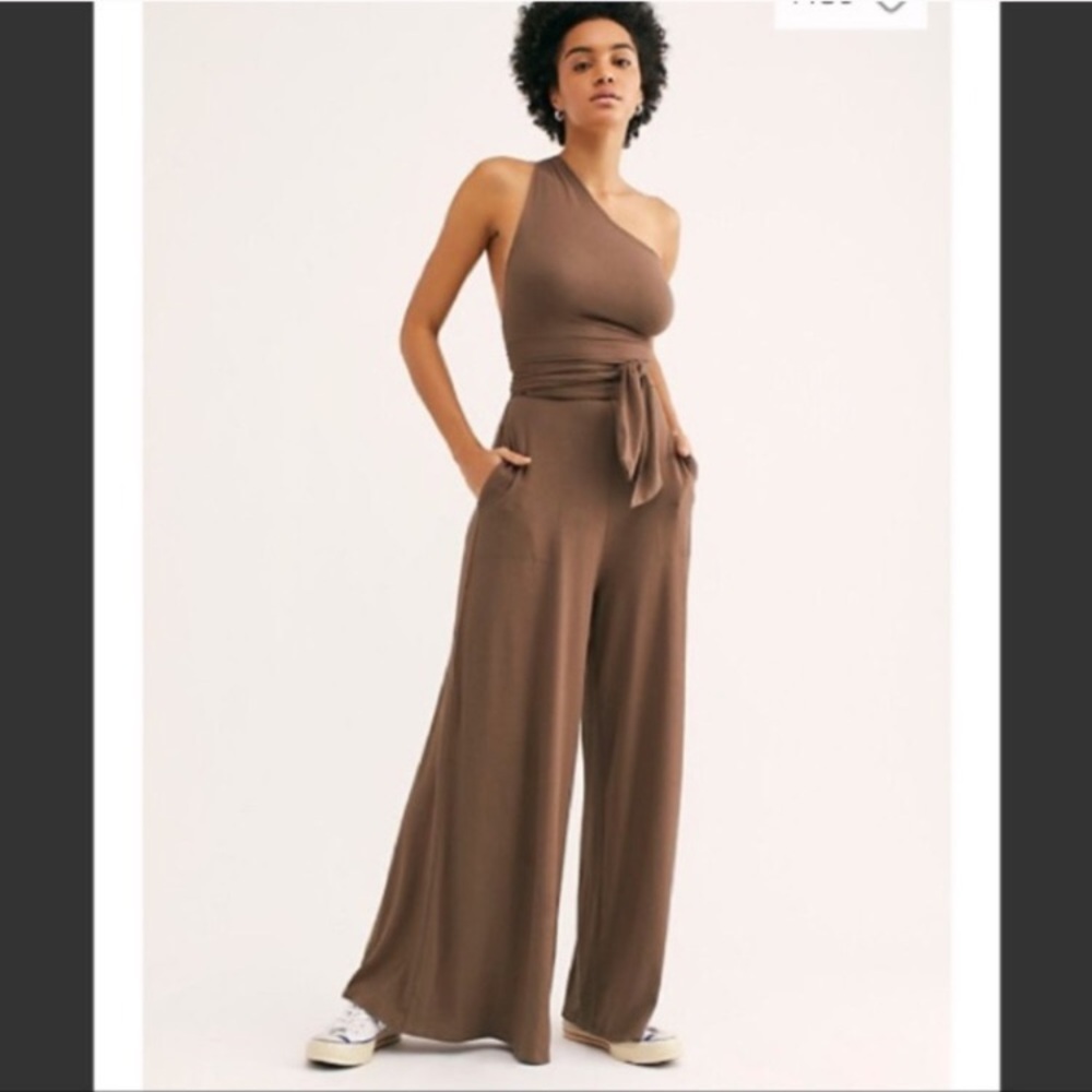 ISO FREE PEOPLE FP BEACH LOWELL CONVERTIBLE JUMPSUIT XS/S